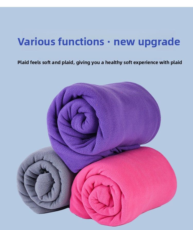 Fleece slaapzak voering envelop stijl volwassen dutje airconditioning deken kamperen reizen vuilafstotende opslag draagbaar_voghion.com