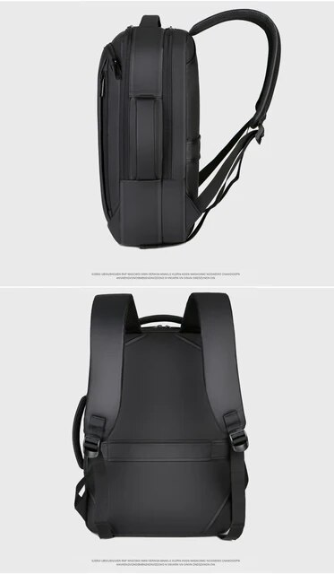 Backpack For Men 2023 Multifunctional Business Notebook Backpack USB Charging Waterproof Film Men's Backbag Casual Bag_voghion.com