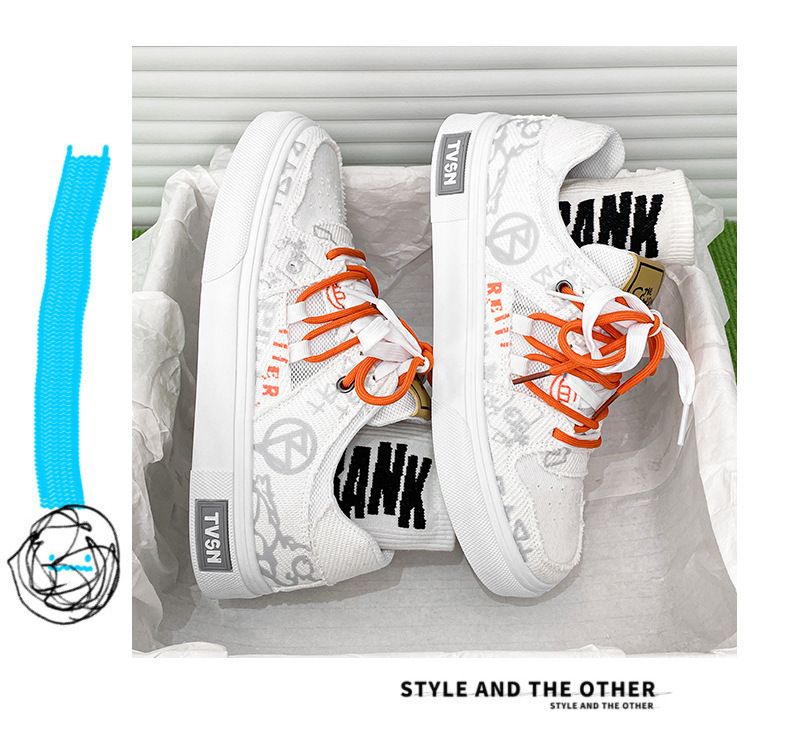 Canvas trendige Mesh-Board-Studenten, Sommer flache Männer, 2024 neue atmungsaktive Casual Sportschuhe für Männer_voghion.com