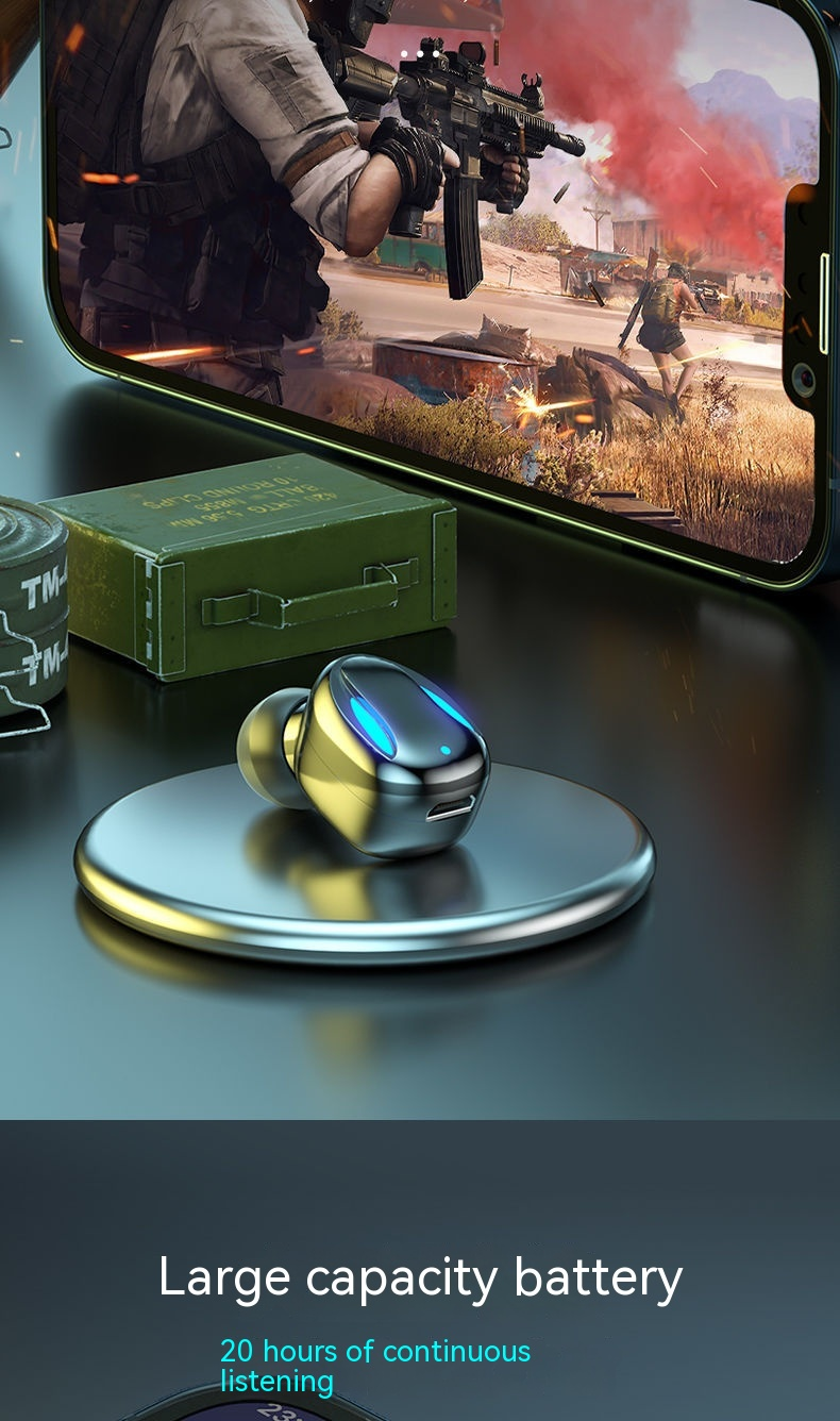Nuovo auricolare M14 mini Bluetooth per auto con riduzione del rumore a orecchio singolo, standby ultra lungo_voghion.com