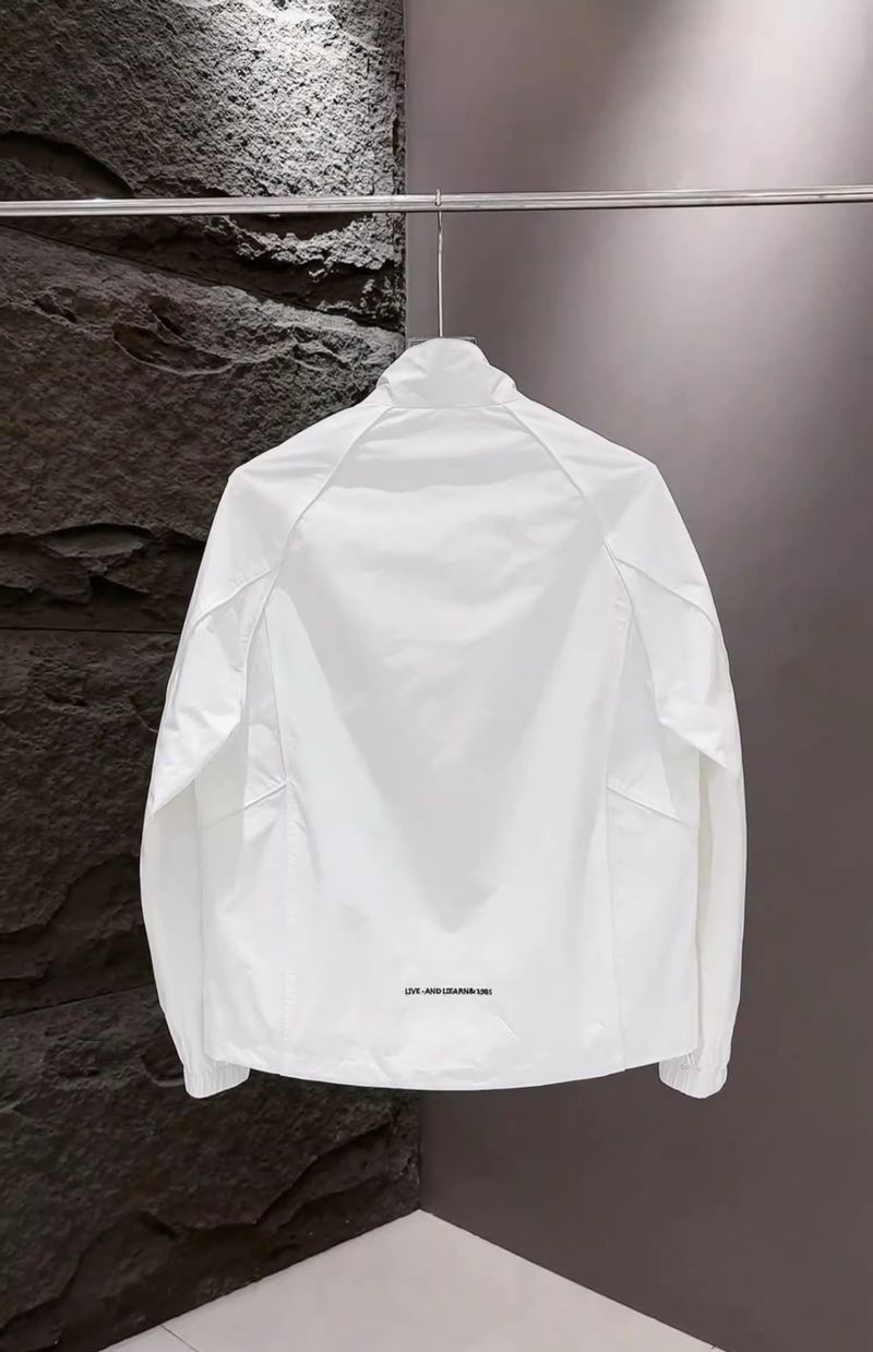 Giacca da uomo con colletto rialzato, semplice, versatile, alla moda e di alta qualità, con protezione solare_voghion.com