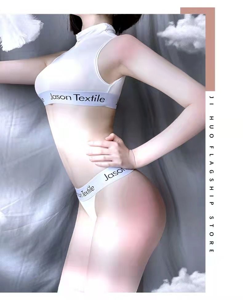 Lingerie amusante, pur désir, tentation, passion, ensemble maillot de bain eau de piscine morte, pyjama transparent sexy pour femme_voghion.com