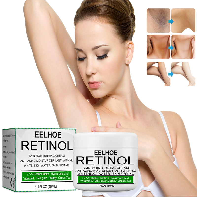 Crema de îngrijire iluminatoare pentru axile EELHOE reduce melanina din articulații, coate, zone intime, hidratează și..._voghion.com