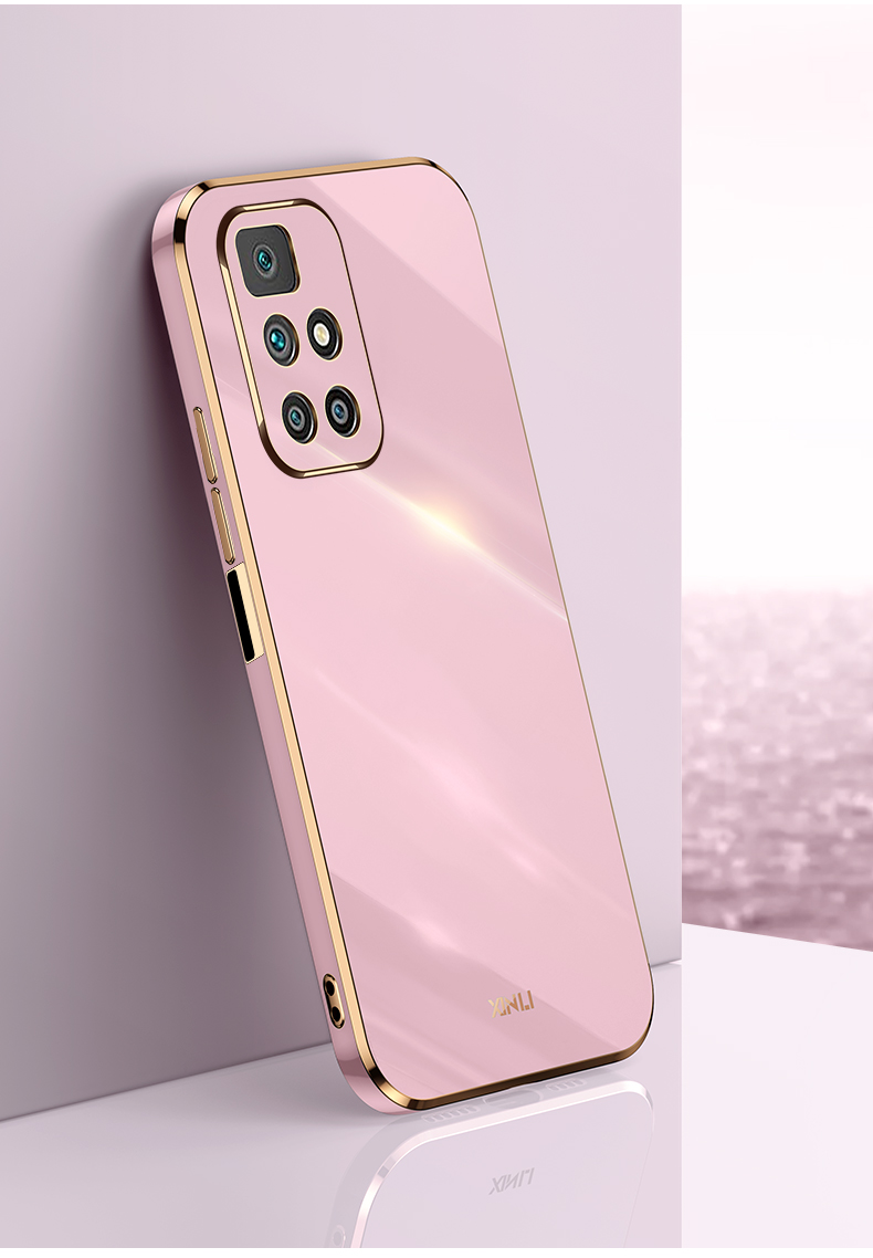 Voor Xiaomi Redmi10 Case YIYONG Plating Silicone Soft Cover Voor Xiomi Redmi 10 C 10A 10C 9 EEN 9A 9C Redmi10C 5G Telefoon_voghion.com