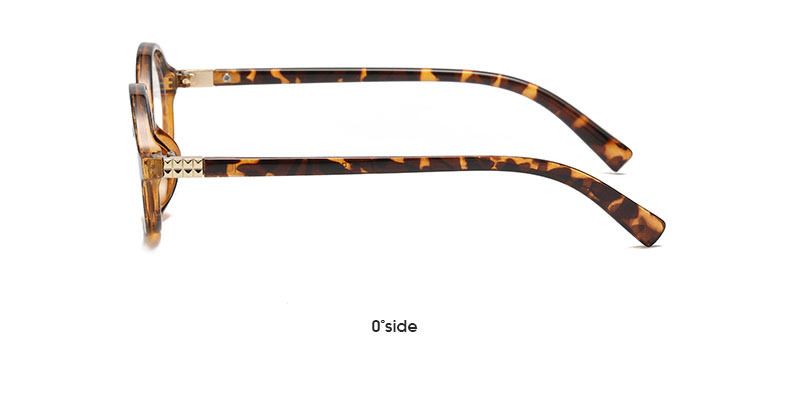 Jett 9432 Zhang Yuanying same style Oval small frame sunglasses retro Korean plain anti-blue light glasses can match myopia_voghion.com