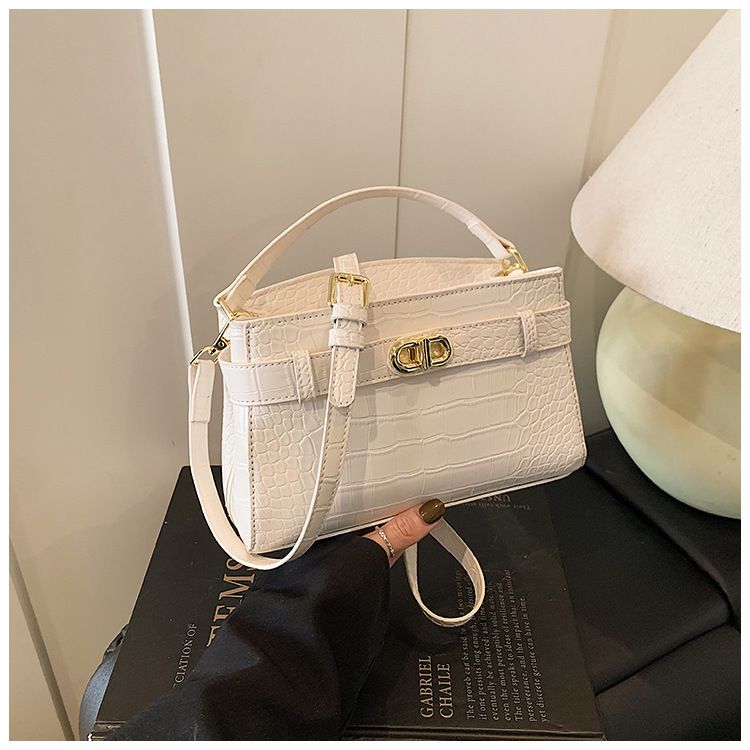 Borsa a tracolla da donna casual ed elegante, nuova primavera 2025, con design a nicchia quadrata piccola e alla moda._voghion.com