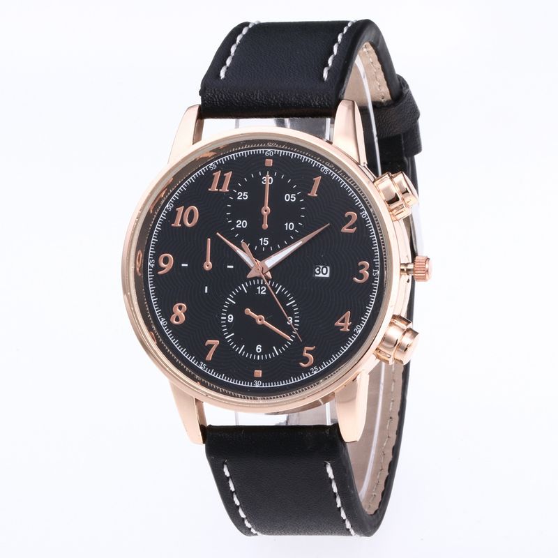 Men's Belt Square Digital Calendar Men's Watch Steel Belt Calendar Men's Watch A Generation No Logo_voghion.com