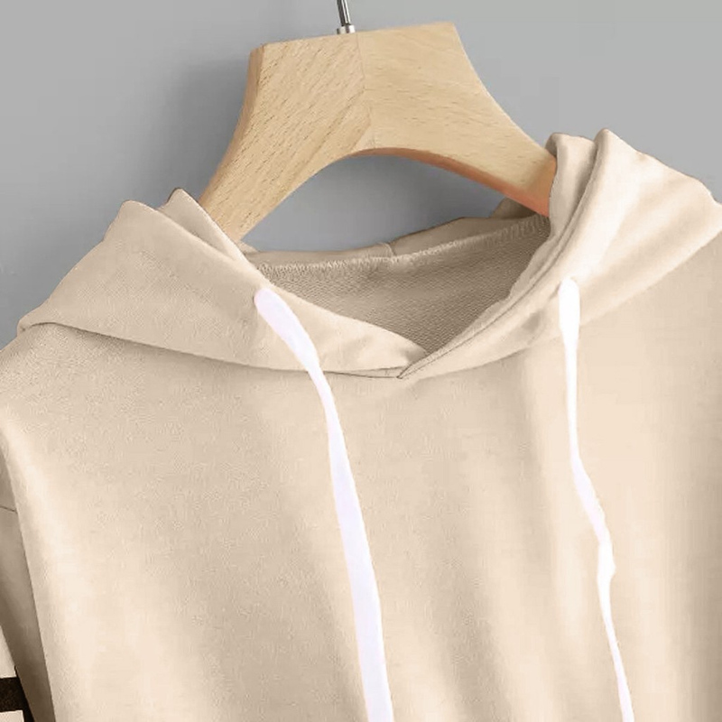Womens Letts Crop Hoodie Sweatshirt Pullov Tops Teenag Girls Veet Long Sleeve Cropped Sweatshirts Sudadas De_voghion.com