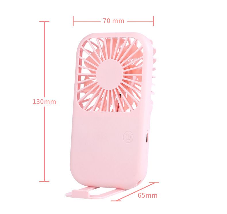 2025 Neuer tragbarer USB-Handventilator mit wiederaufladbarem Mini-Desktop-Taschenventilator_voghion.com