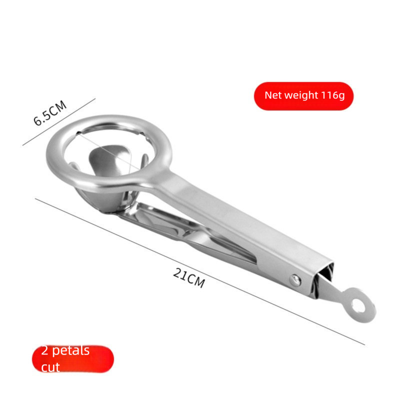 Heavy Duty Egg Slicer - Stainless Ribbon Cutter | Hard Boiled Eggs | Professional Grade_voghion.com