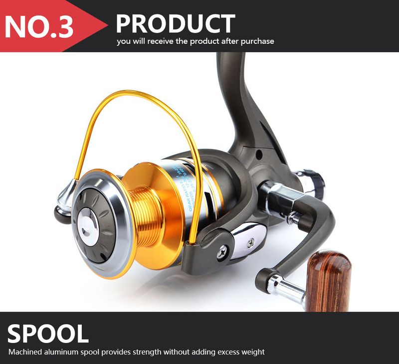 FISHKING Full Metal Spinning Double Unloading Force Front And Rear Brake Carp Kuyu Sea Fishing Lure Reel_voghion.com