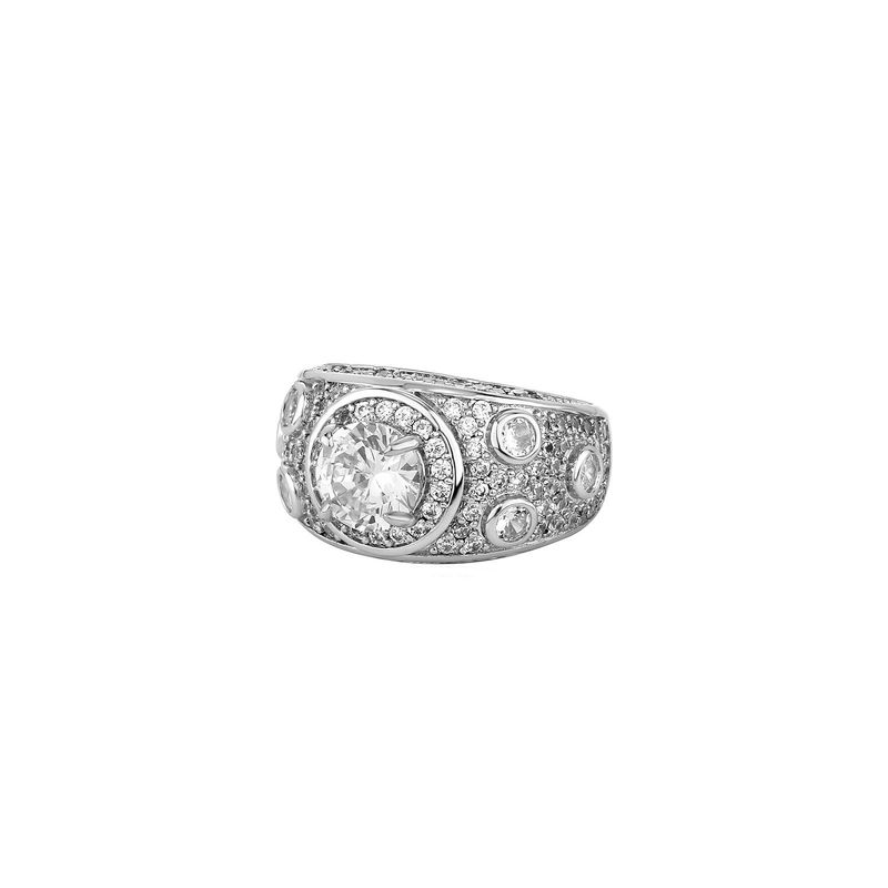 Set di anelli con zirconi cubici per uomo e donna - Anelli eleganti e raffinati in oro e argento per ogni occasione - Taglie 7-11 Gioielli per le mani_voghion.com