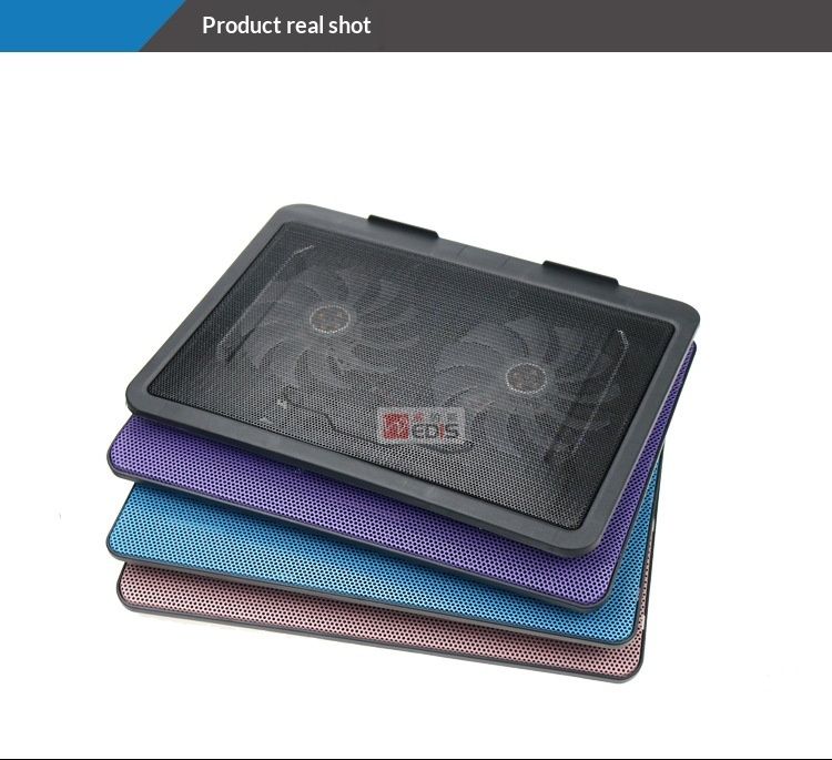 NeoGear Bingdie V2 Laptop Thin Dual Cooler Base di raffreddamento con ventola grande_voghion.com