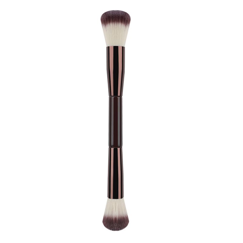 Make-up-Pinsel und -Tools Neues 7-teiliges Make-up-Pinselset, doppelköpfiger Pinsel für losen Puder, Rougepinsel, Teleskoppinsel, Konturpinsel, Grundierung_voghion.com