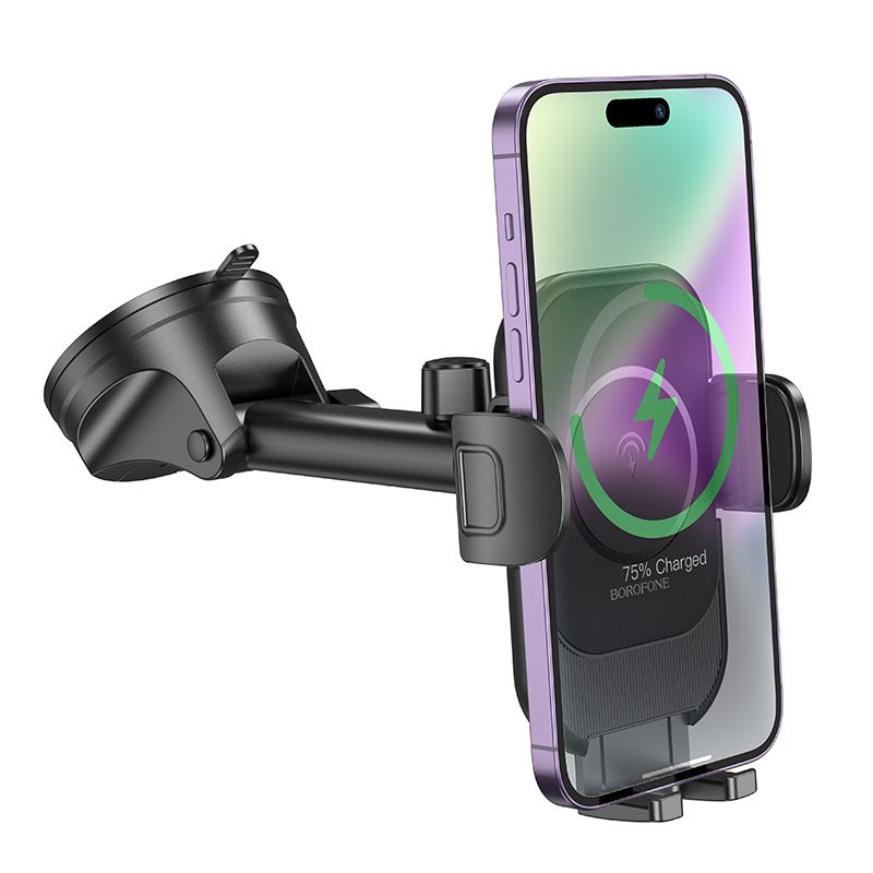 Music Festival BH203/BH204 kabelloser Schnelllade-Telefonhalter für Autonavigation_voghion.com