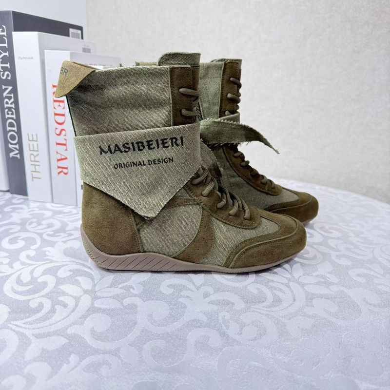 Nouvelles bottines de randonnée respirantes Martin pour femmes, été 2025, semelle épaisse et fine, style désertique_voghion.com