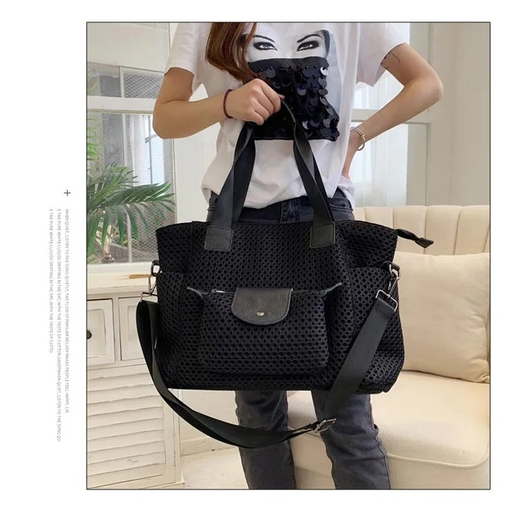 Large Capacity Travel Lage designer plånböcker och handväskor kvinnliga tygväskor för kvinnor Shopper axelväska Damväska_voghion.com