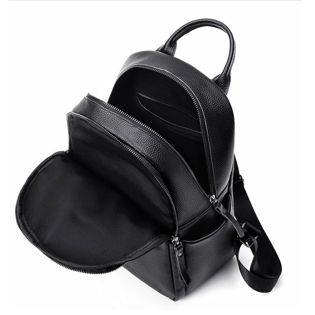 Frauen Große Kapazität Rucksack Geldbörsen Hochwertiges Leder Weibliche Vintage Tasche Schultaschen Reiserucksack Damen Bookbag Rucksack_voghion.com
