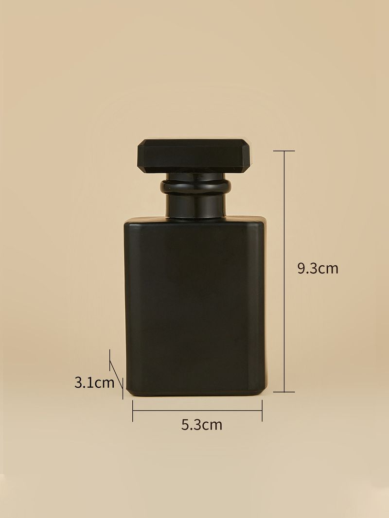 Parfümzubehör 30 ml 50 ml flache quadratische Flasche Glasparfümflasche Flüssigspray-Parfümflasche Glaskosmetik Leere Flasche_voghion.com