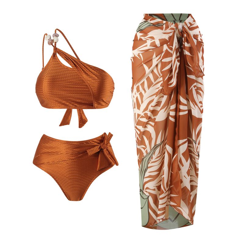 Costume da bagno da donna in stile bohémien, con gioielli e gonna a portafoglio, in stile europeo e americano._voghion.com
