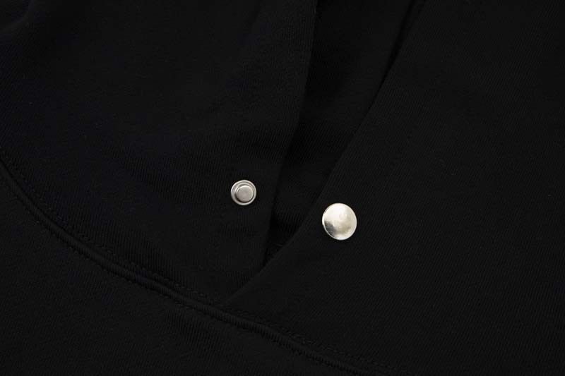 Felpa con cappuccio sottile casual da strada alta con cappuccio stampato da uomo con grande squalo bianco_voghion.com