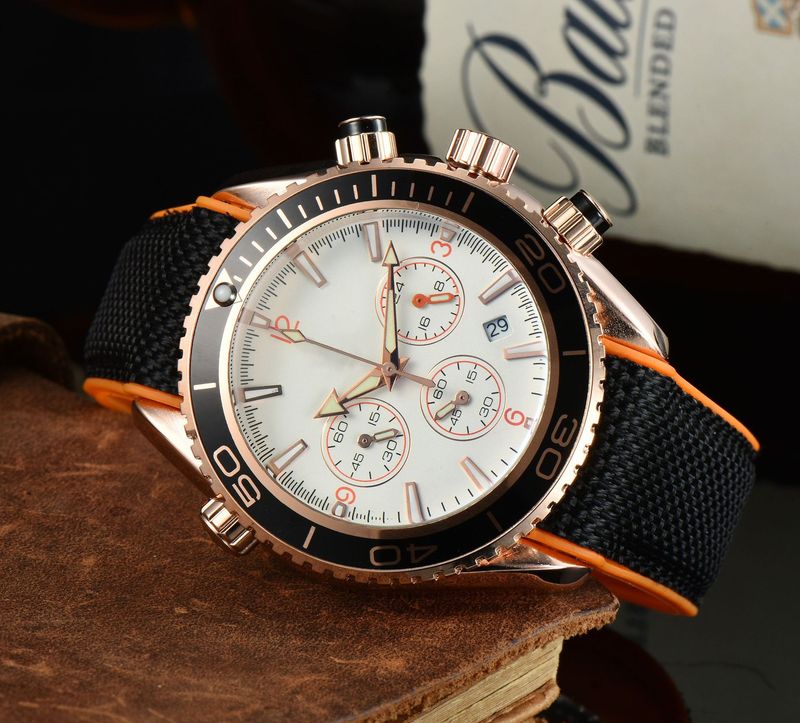 2023 Men's 6-pin Full Function Oujia Watch Swatch Co Branded Edition_voghion.com