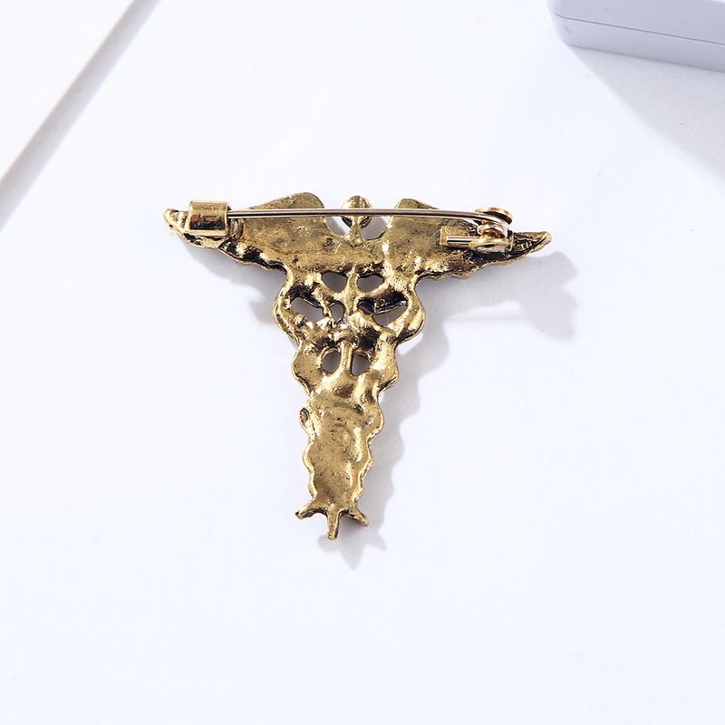 modes personība retro sakausējuma eļļa pilienveida čūska eņģeļa spārni dzīvnieku sakta daudzpusīgi uzvalka aksesuāri_voghion.com