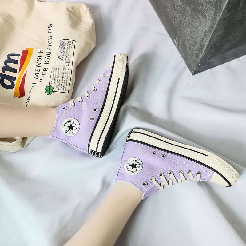 Canvas Schuhe modische und vielseitige Frauen Low Top Paar 2024 neue koreanische Version klassische Männer_voghion.com