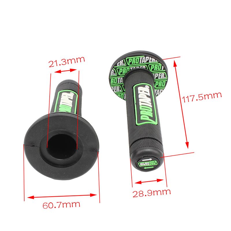 Motorrad-Lenkergriff-Gelgriffe Pro Taper Fit für 7/8" Lenker Gummi-Gel-Handgriffe Dirt Pit Bike Motocross_voghion.com