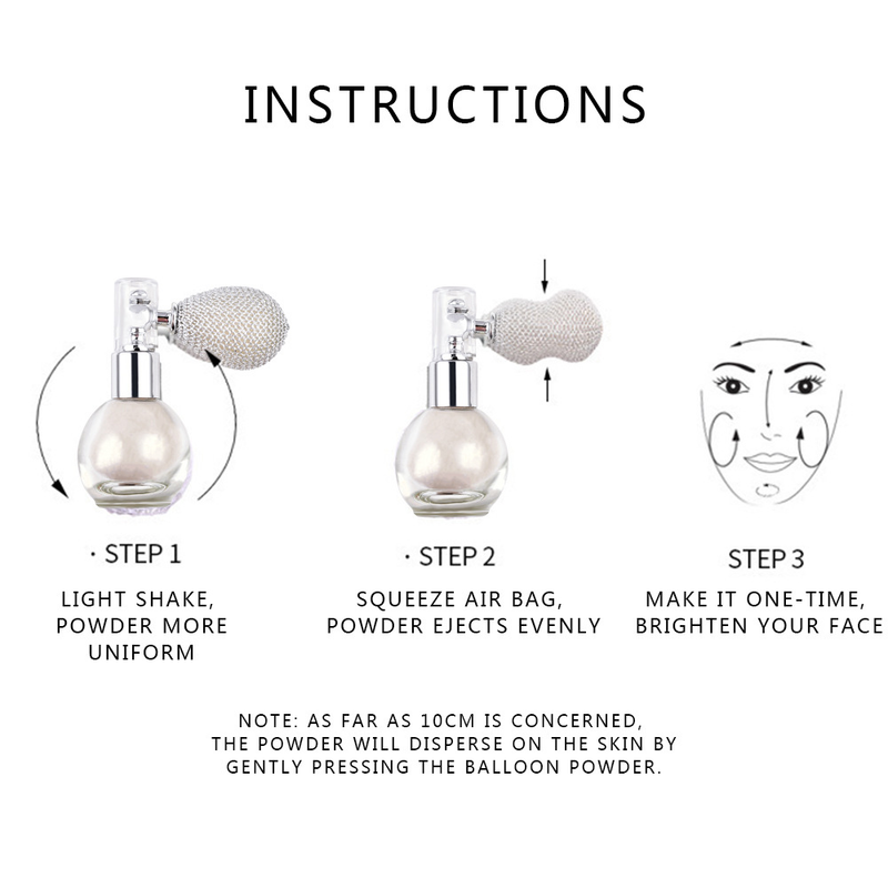 Body Shimmer Highlight Spray - Illuminating Glitter, Scented Powder Spray For All - Over Radiance_voghion.com