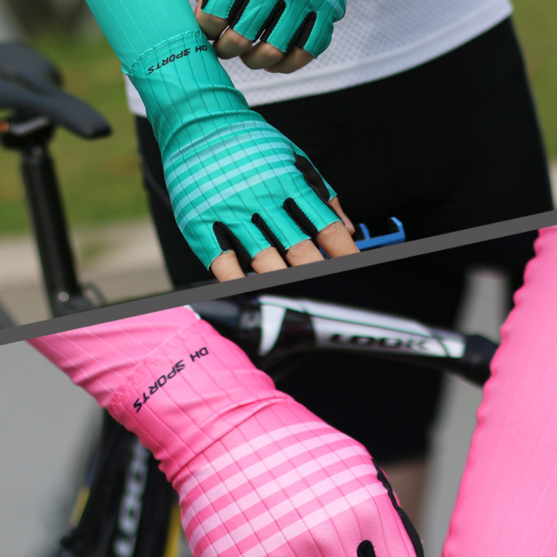 DH Cycling Half Summer New Bicycle Sports Short Finger Gloves Breathable Fishing Fitness Outdoor_voghion.com
