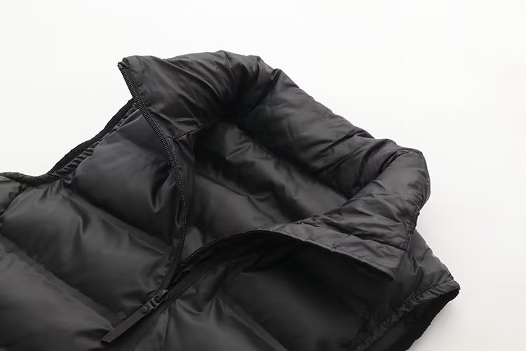 Frauen kleidung dünne baumwolle weste frauen kurzen stehkragen dünne weste frühling und herbst neue weste weste jacke 6NS022_voghion.com