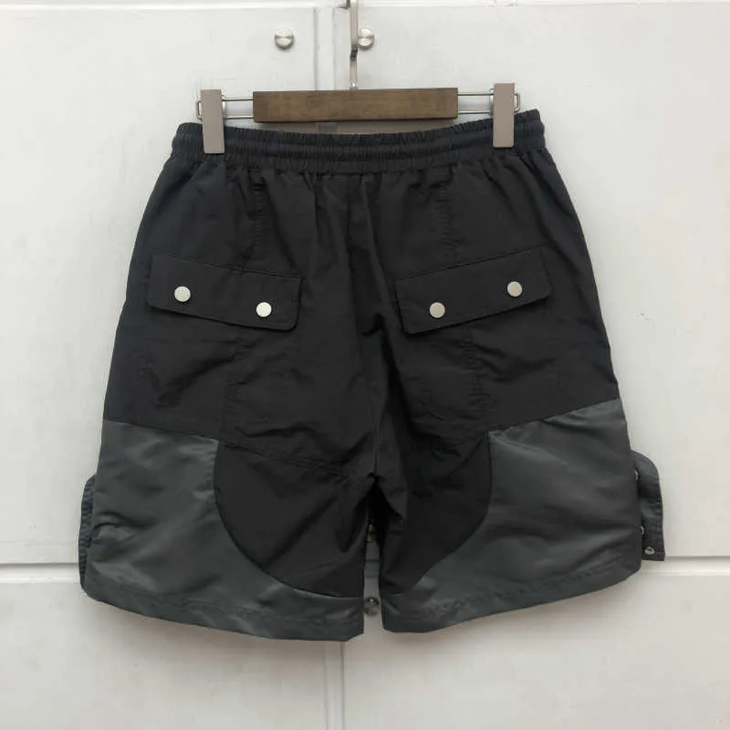 Heren High Street Patchwork Tactical Multi-pocket Heren Dames Beste Kwaliteit Zware Stof Shorts Patch Breeches T221129_voghion.com