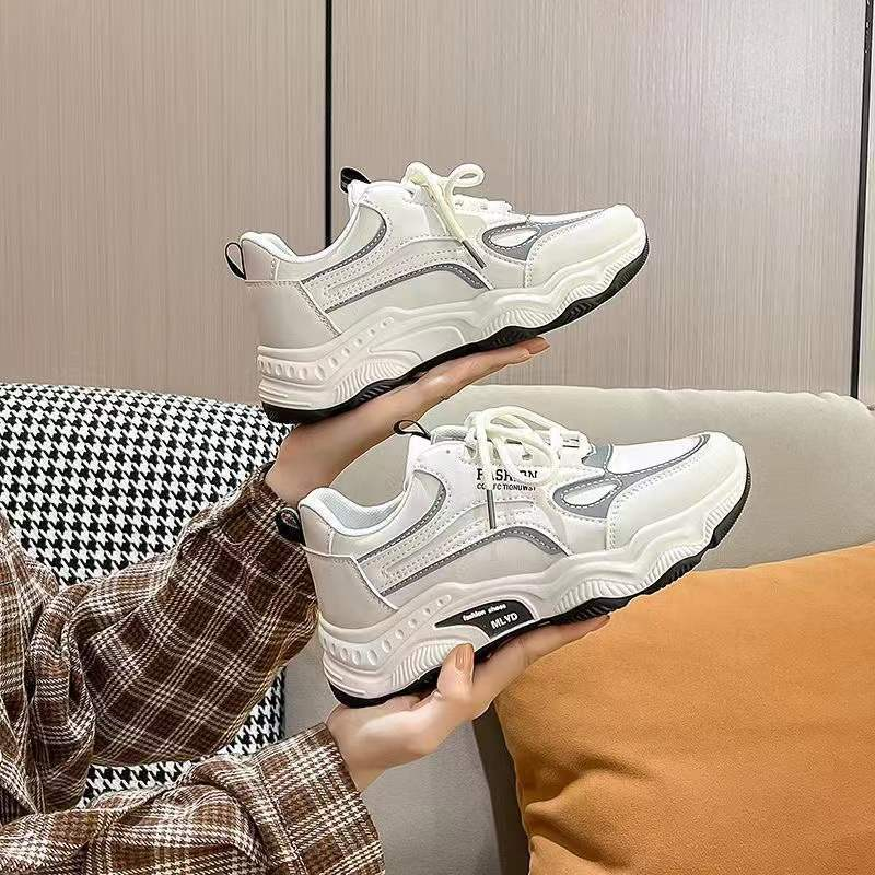 Damen-Freizeitschuhe, Tennisschuhe, Sportschuhe, Turnschuhe, gepolstertes, rutschfestes Mesh-Schuhwerk_voghion.com