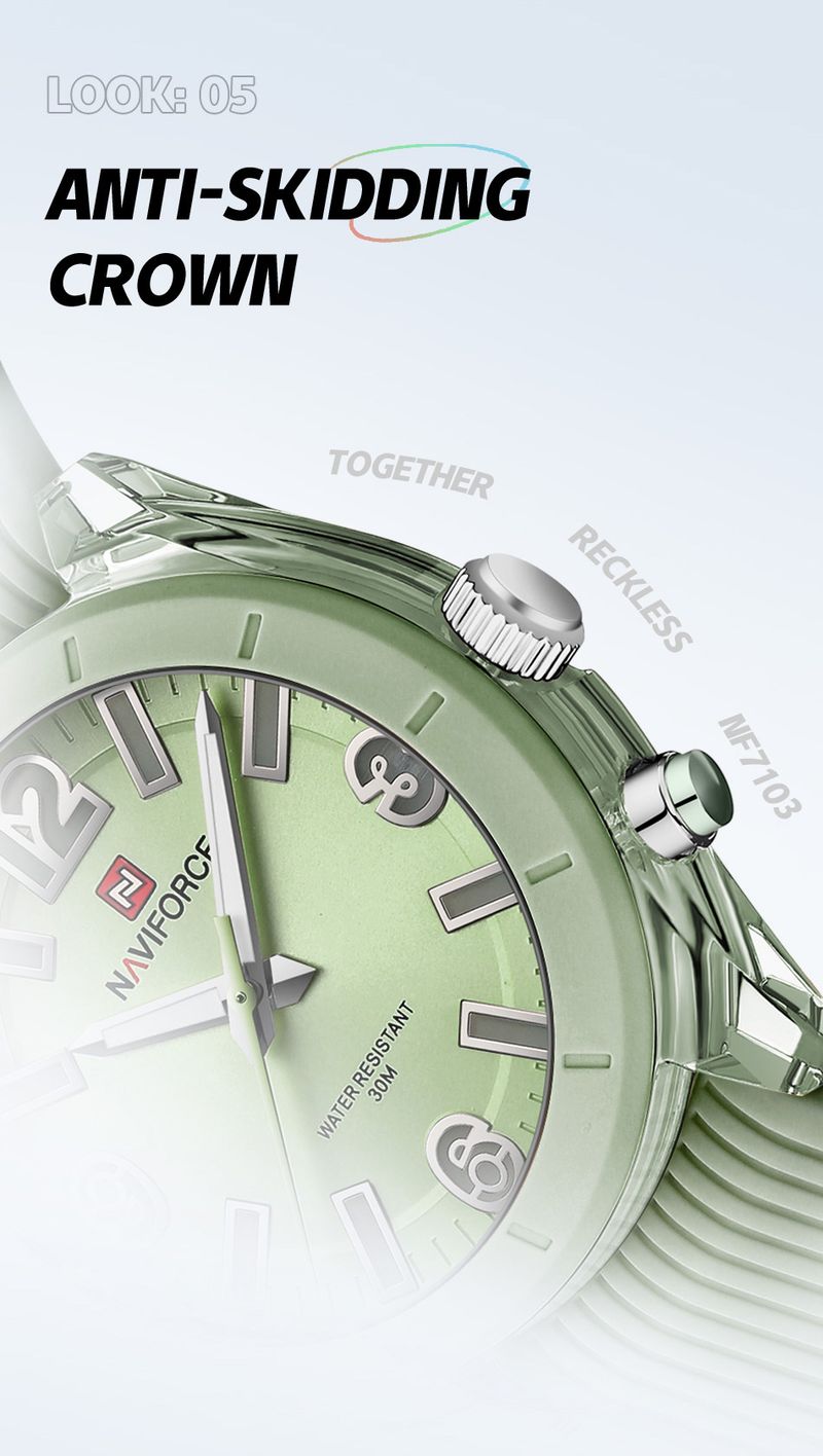 Brand Women Fashion Watch Silicone Bracelet Personality Waterproof Ladies Quartz Wristwatch Relogio Feminino_voghion.com