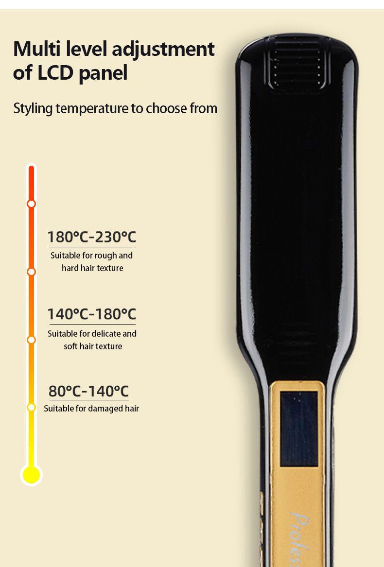 Elektrischer Salon Professional Glättungs-Styling-Tool Haarglätter Glätteisen_voghion.com