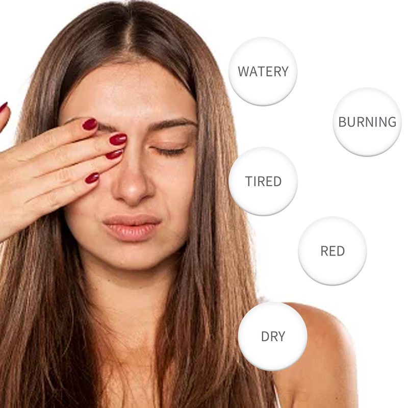 Ximonth relieve eye fatigue, dryness, itching, redness, and discomt in the eyes. Moisturizing Eye Care Drops_voghion.com