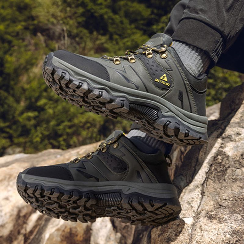 Yuekun Men's Hiking Waterproof Non-Slip Wear-Resistant Spring And Autumn Outdoor Lightweight Breathable Professional_voghion.com