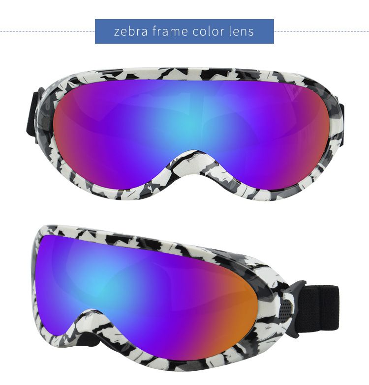 Adult single-layer ski with REVO coating for UV protection and snow blind skiing goggles_voghion.com