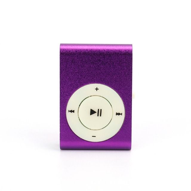 Új Mini MP3 lejátszó Színes Stílusos Design Zenei Média MP3 Divatos hordozható Clip támogatás Walkman USB TF kártya 8 szín_voghion.com