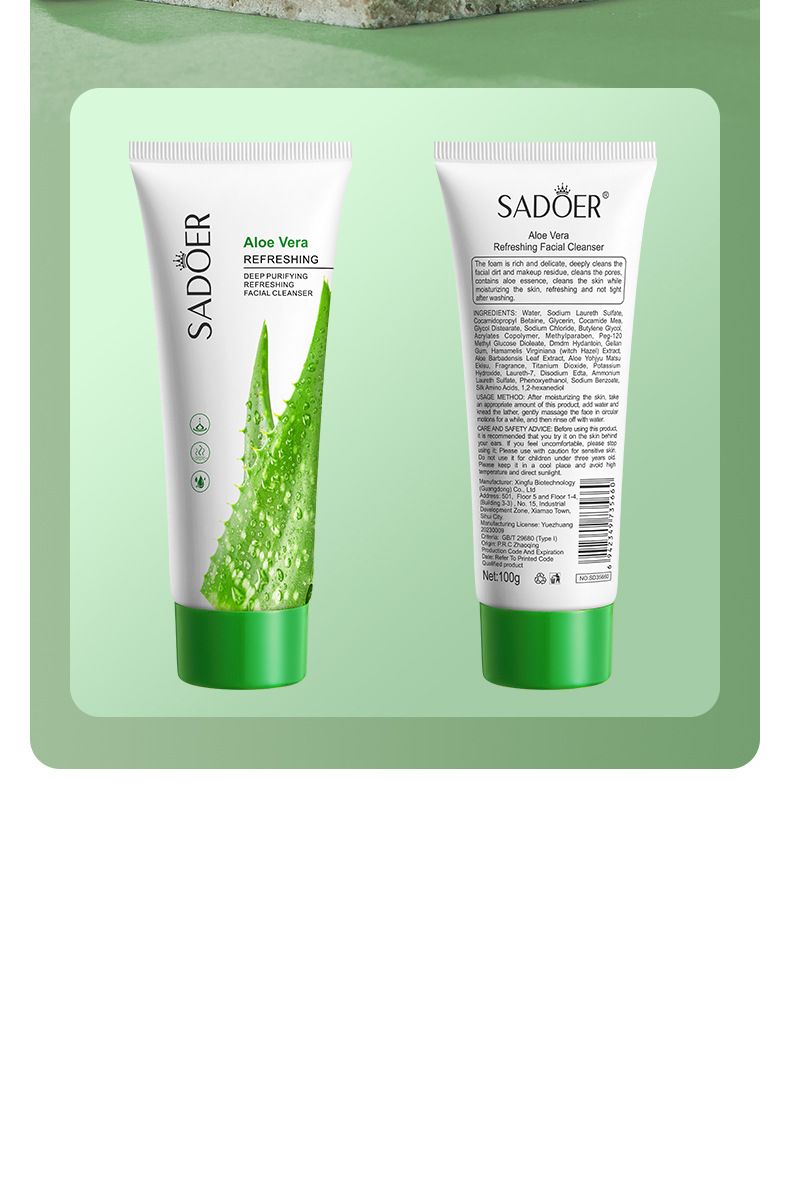 Full English Facial Cleanser SADOER Rose Milk 100g Deep Cleansing Live Broadcast_voghion.com