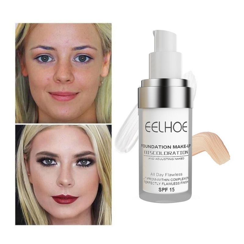 Concealer Verfärbung flüssiger Foundation-Concealer Langanhaltende Feuchtigkeitsversorgung, wasserfest, schweißbeständig, Make-up_voghion.com