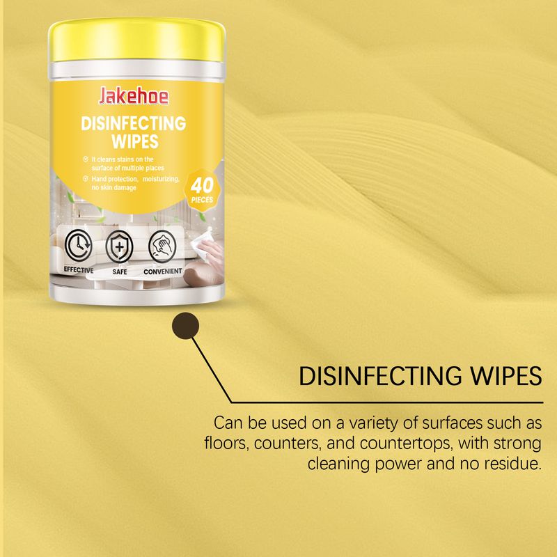 Jakehoe Multi-Surface Cleaning Wipes For Household Kitchen Surfaces Multi-Purpose Household Decontamination Cleaning Wipes_voghion.com