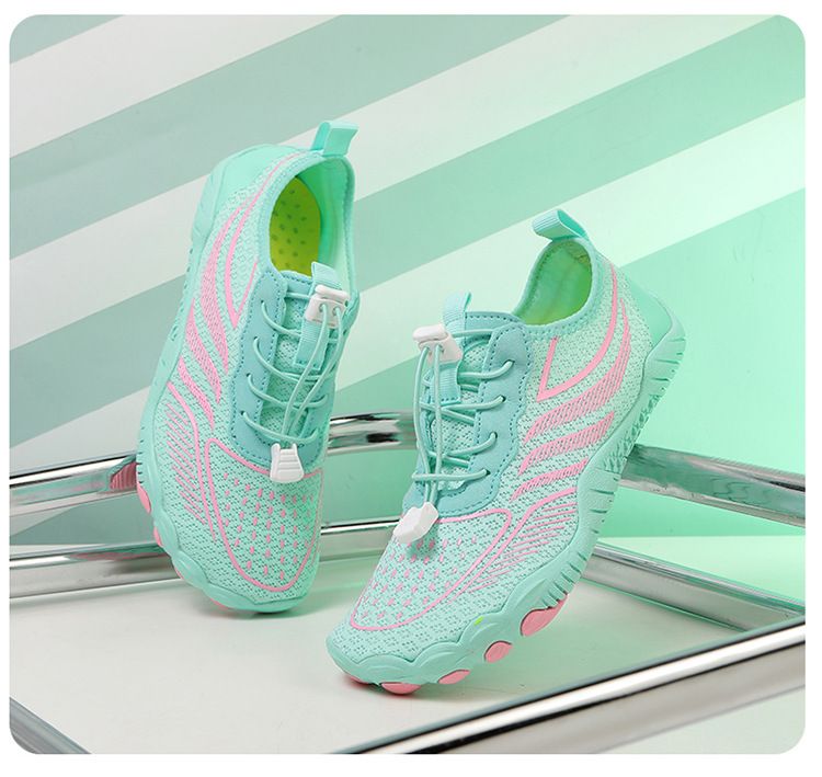 Scarpe da acqua traspiranti per uomo e donna - Scarpe da acqua leggere e ad asciugatura rapida per spiaggia, nuoto, escursionismo, trail running con comoda suola in gomma_voghion.com