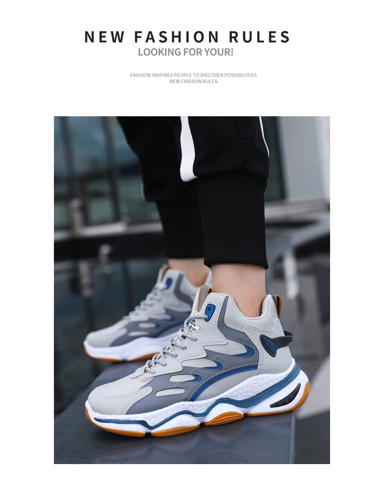 Zapatos para caminar para hombre Zapatos de trabajo Zapatillas de deporte Sintético Transpirable Acolchado Calzado versátil_voghion.com