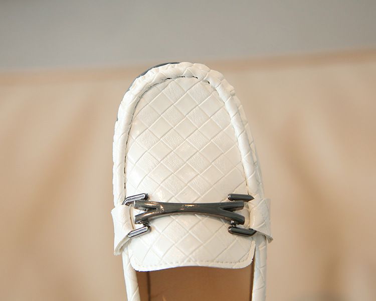 Korean version children's casual spring autumn 2024, new style of one foot pedal Lefu shoes, trendy for middle-aged boys_voghion.com