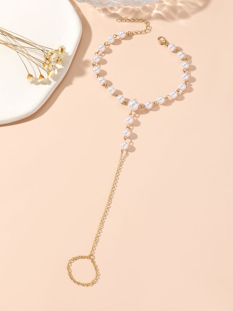 Fashion Simple Double Layer Inlaid Diamond Anklet For Women, Unique Creative Heart Pendant Beach Chain_voghion.com