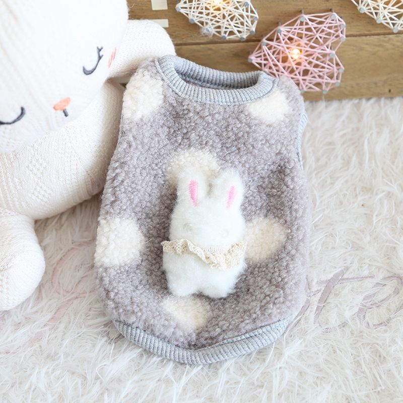 Petstyle Plush Little Doll Cute Cotton Puppy Kitten Clothes Newborn Cat_voghion.com