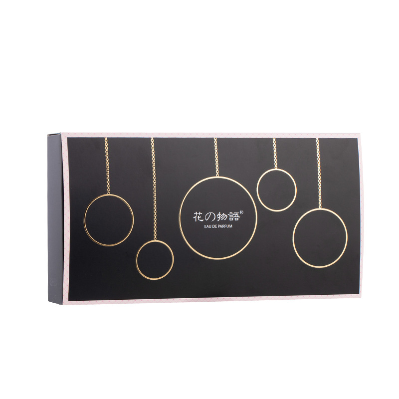Flower Story Women's Perfume Set Gift Box Fresh Long-lasting Light Fragrance Live Black Crow_voghion.com