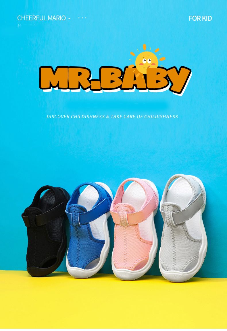 Scarpe casual da spiaggia per bambini, per bambini, comode, con punta chiusa, antiscivolo, sportive, per bambine_voghion.com